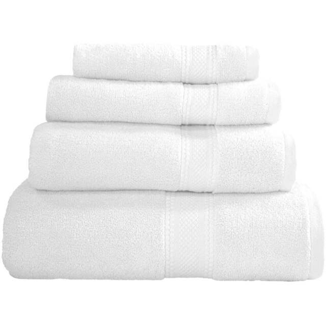 Divante Delux Cotton White Bath Sheet - Wilko - image 1