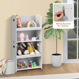 Costway 4 in 1 Grey Kids Table and Chair Set - Size: 83 x 55 x 16cm - Wilko - thumbnail 5