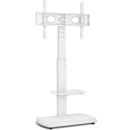 TTAP Single Shelf White Freestanding TV Stand - Size: 117.6 x 60 x 40cm - Wilko - thumbnail 3