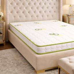 Sareer Eco Blackthorn Super King Size Gel Mattress - White - Wilko - thumbnail 5