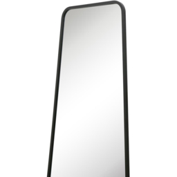 MirrorOutlet The Coartans Black Metal Trapezoid Wall Mirror 180 x 85cm - Wilko - thumbnail 6