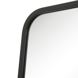 MirrorOutlet The Coartans Black Metal Trapezoid Wall Mirror 180 x 85cm - Wilko - thumbnail 7