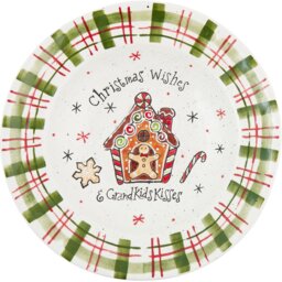Festive Stone Gingerbread Bowl - White - Wilko - thumbnail 3