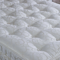 Miracle Super King 1200 Pocket Sprung Wool Mattress - White - Bedmaster - Wilko - thumbnail 4