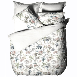 Linen House Luana Single Fringed Duvet Cover Set - White - Wilko - thumbnail 3