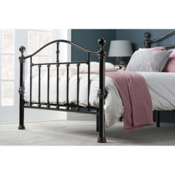 Victoria Double Black Bed Frame - Birlea - Wilko - thumbnail 7