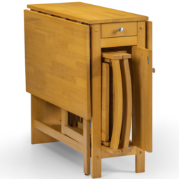 Julian Bowen Savoy Light Oak 4 Seater Dining Set - Wood - Wilko - thumbnail 6