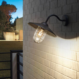 EGLO Manfria LED Anthracite Exterior Pedestal - Size: 30.0 x 38.0 x 25.0cm - Black - Wilko - thumbnail 3