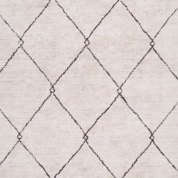 Kukoon Trellis Modern Abstract Beige Grey Washable Rug 240 x 330cm - n/a - Wilko - thumbnail 4