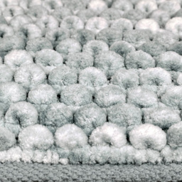 Allure Bath Fashions Grey Marble Effect Chunky Bobble Non Slip Bath Mat 50 x 80cm - Size: 50 x 80 x 1cm - Wilko - thumbnail 4