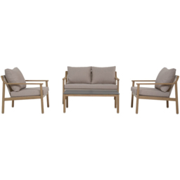 Newmarket 4 Seater Sofa Set - Size: 2 Seater - Cream - Malay - Wilko - thumbnail 3