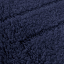 Allure Bath Fashions Lisa Navy Non-Slip Bath Mat and Pedestal Mat Set 2 Piece - Size: 45 x 75cm - Blue - Wilko - thumbnail 3