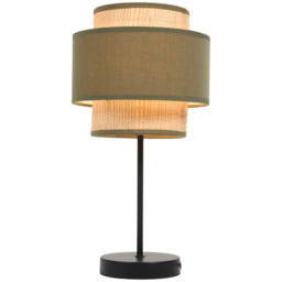 Soren Table Lamp Green - Wilko - thumbnail 3