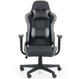 Julian Bowen Comet Black and Grey Gaming Chair - Size: 68 x 69 x 131cm - Wilko - thumbnail 4