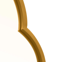 MirrorOutlet The Duplici Gold Metal Double Arched Oval Wall Mirror 170 x 59cm - Wilko - thumbnail 6