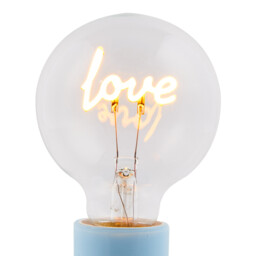Slogan Battery Operated Bulb Light - Multicolour - Wilko - thumbnail 4