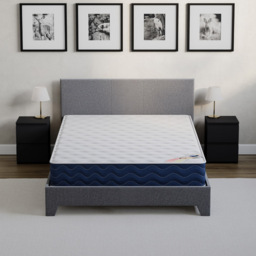 Vida Designs Small Double Gel Memory Foam Bonnell Spring Mattress - White - Wilko - thumbnail 3