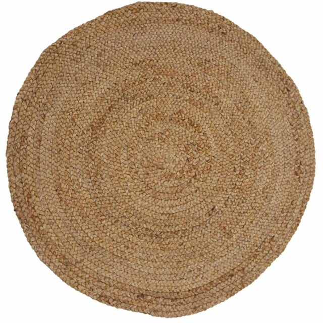 Relay Jute Round Rug 133cm - Size: 133 x 133cm - Homemaker - Wilko - image 1