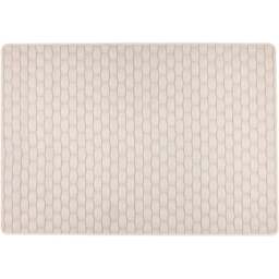 My Mat Ivory Sculptured Basketweave Washable Rug 140 x 200cm - Cream - Wilko - thumbnail 1