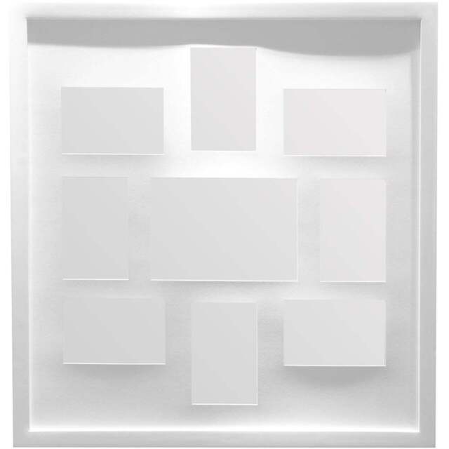 Premier Housewares White 9 Photo Multi Photo Frame - Wilko - image 1