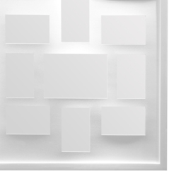 Premier Housewares White 9 Photo Multi Photo Frame - Wilko - thumbnail 4