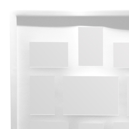 Premier Housewares White 9 Photo Multi Photo Frame - Wilko - thumbnail 3