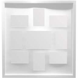 Premier Housewares White 9 Photo Multi Photo Frame - Wilko - thumbnail 1