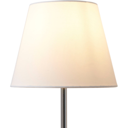 Lighting Collection Yates White Tapered Lamp Shade 20cm - Size: 6.3 x 21.5 x 21.5cm - Wilko - thumbnail 4