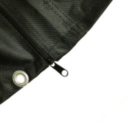 Charles Bentley 3 Seater Garden Swing Seat Cover Black - Size: H192 x L194 x W133cm - Wilko - thumbnail 5