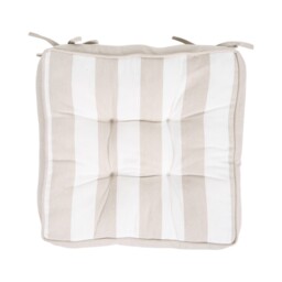 Stripe Booster Seat Pad Neutral - Wilko - thumbnail 3