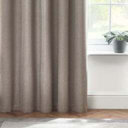 furn. Dawn Grey Thermal Blackout Eyelet Curtain 168 x 183cm - Size: W 183 x D 168cm - Wilko - thumbnail 5