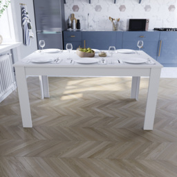 VIDA DESIGNS Medina 6 Seater Dining Table White - Wilko - thumbnail 6