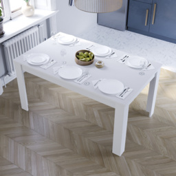 VIDA DESIGNS Medina 6 Seater Dining Table White - Wilko - thumbnail 5