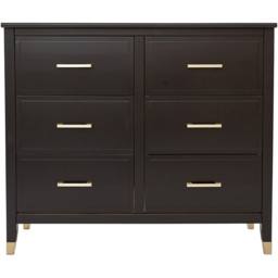 Palazzi 6 Drawer Black Chest of Drawers - Wilko - thumbnail 4