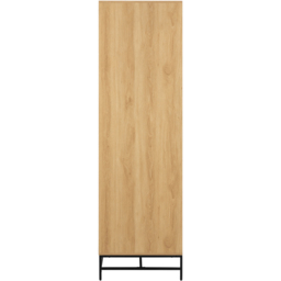 Florence Albany 4 Door Black and Oak Wardrobe - Multi - Furniture To Go - Wilko - thumbnail 4