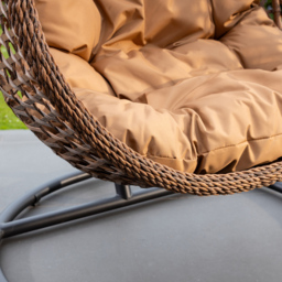 Artemis Home Henley Brown Swing Chair - Size: 1 Seater - Wilko - thumbnail 6