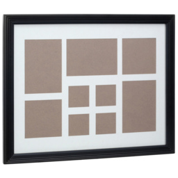 Premier Housewares Black 9 Photo Multi Photo Frame - Wilko - thumbnail 3