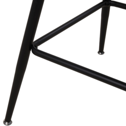 Living and Home Dark Green Flannel Upholstered Bar Stools Set of 2 - Wilko - thumbnail 7