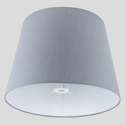 ValueLights Aspen Grey XL Tapered Lamp Shade - Size: 45 x 34 x 45cm - Wilko - thumbnail 4