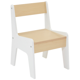 Liberty House Toys White and Pine Kids Play Table and Chair Set - Size: 37 x 60 x 51cm - Wilko - thumbnail 6