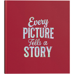 Exacompta Letters Red Photo Album 60 Sheets 300 Photos - Size: 4.7 x 30.3 x 32.8cm - Wilko - thumbnail 3