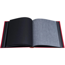 Exacompta Letters Red Photo Album 60 Sheets 300 Photos - Size: 4.7 x 30.3 x 32.8cm - Wilko - thumbnail 4