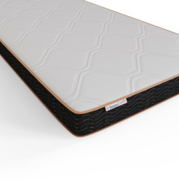 GFW Single Natural Hopsack Fabric Side Lift Ottoman Bed with Bonnell Mattress - Cream - Wilko - thumbnail 7