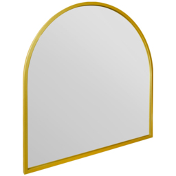 MirrorOutlet The Arcus Gold Framed Arched Leaner and Wall Garden Mirror 100 x 100cm - Size: 100 x 100 x 3cm - Wilko - thumbnail 4