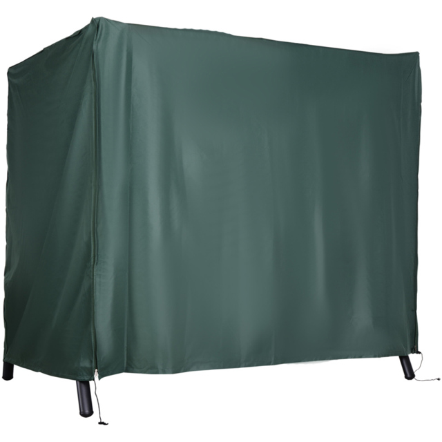 Outsunny Green 3 Seater Swing Bench Cover 164 x 124 x 205cm - Size: 205 x 124 x 164cm - Wilko - image 1