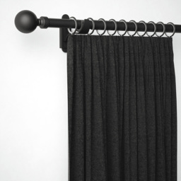 Rothley Matt Black Curtain Rings Box 10 Pack - Size: 5 x 5 x 5cm - Wilko - thumbnail 3