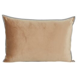 Alba Velvet Cushion - Mink - Divante - Wilko - thumbnail 1
