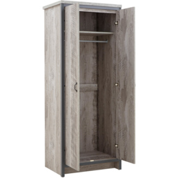 GFW Boston Grey 3 Piece Bedroom Furniture Set - Wilko - thumbnail 5