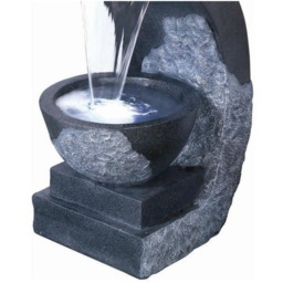 Bermuda Tranquility Water Feature - Size: 46 x 36 x 70cm - Multi - Bermuda Water Gardens - Wilko - thumbnail 4