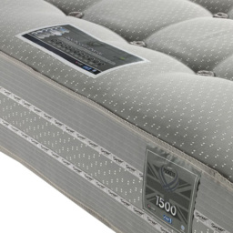 Sareer Matrah Small Single Pocketo 1500 Cool Blue Memory Foam Mattress - Grey - Wilko - thumbnail 3